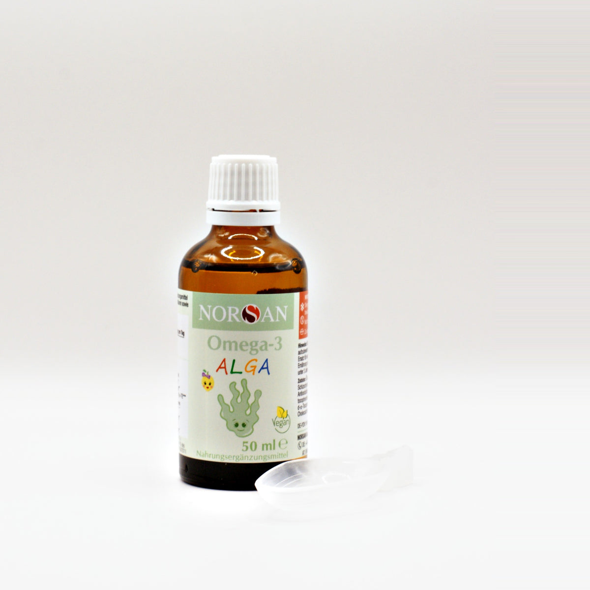 NORSAN Omega-3 ALGA med måleske til daglig dosis