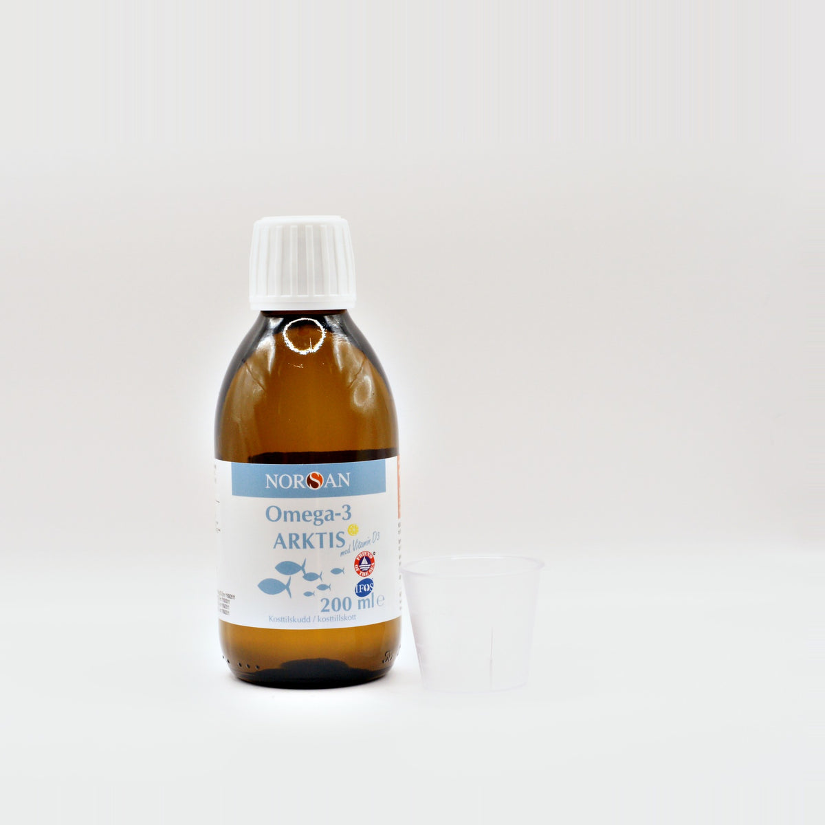 NORSAN Omega-3 Arktis med målebæger til daglig dosis