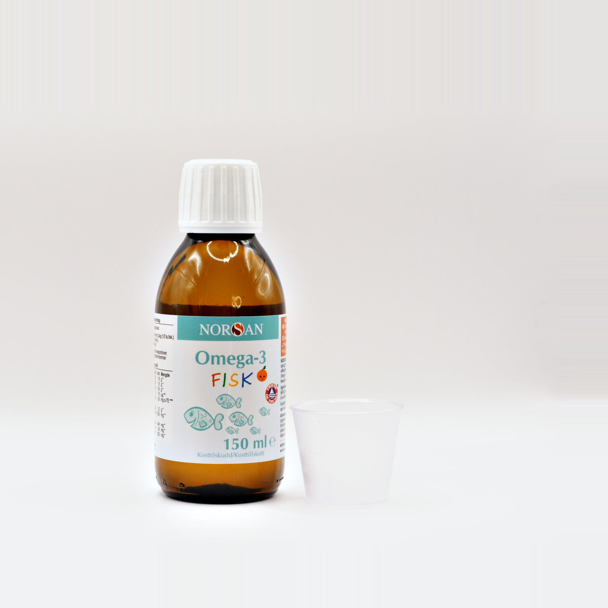 NORSAN Omega-3 FISK med målebæger til daglig dosis