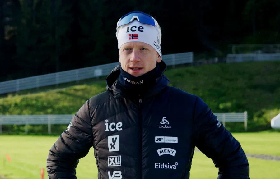 Skiskytten Johannes Thingnes Bø med NORSAN omega-3