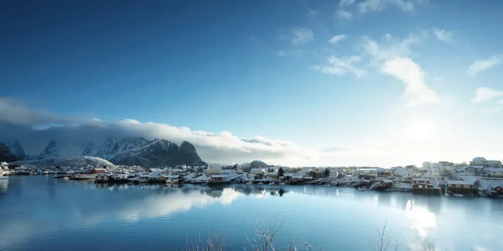  Fjeld og hav i Nordnorge, hvor torsken til NORSAN Omega-3 Arktis fanges