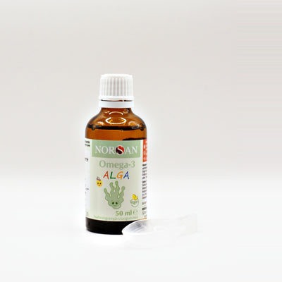 NORSAN Omega-3 ALGA med måleske til daglig dosis