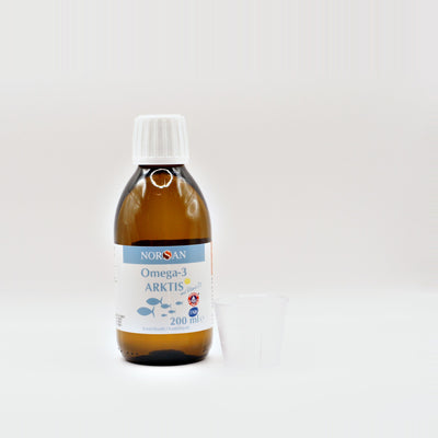 NORSAN Omega-3 Arktis med målebæger til daglig dosis