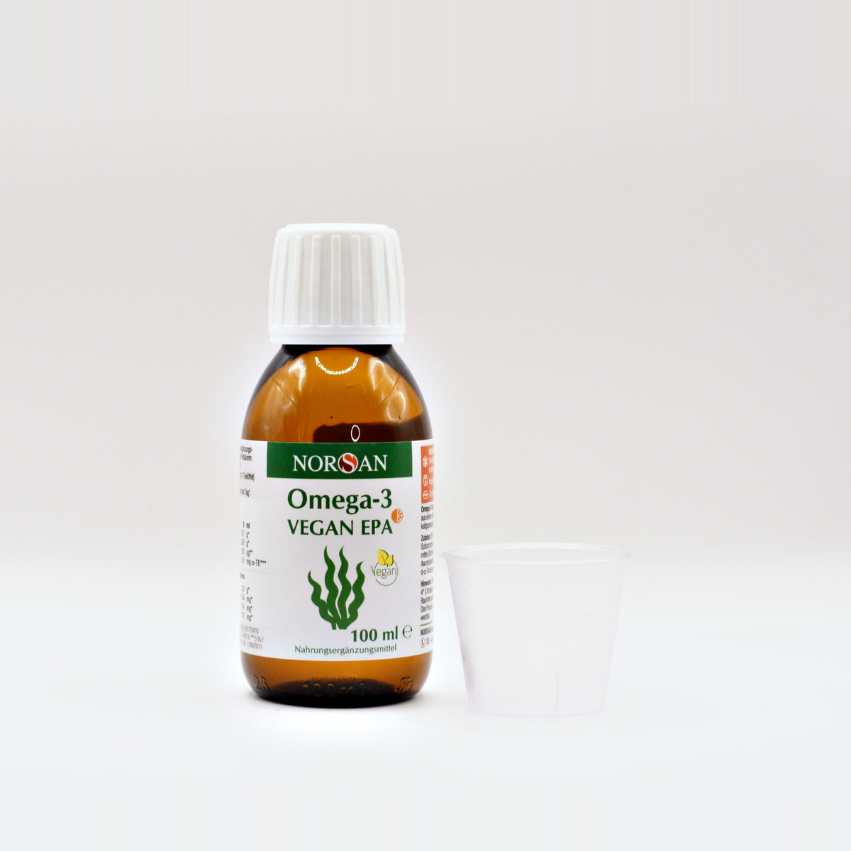 NORSAN Omega-3 Vegan EPA med målebæger til daglig dosis
